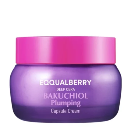 EQQUALBERRY - Bakuchiol Plumping Capsule Cream - Crème – 50ml