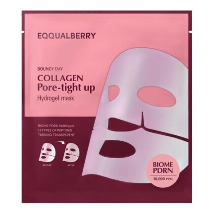 EQQUALBERRY - Collagen Pore-tight up Hydrogel Mask  - Masque gel  - sachet de 30 G