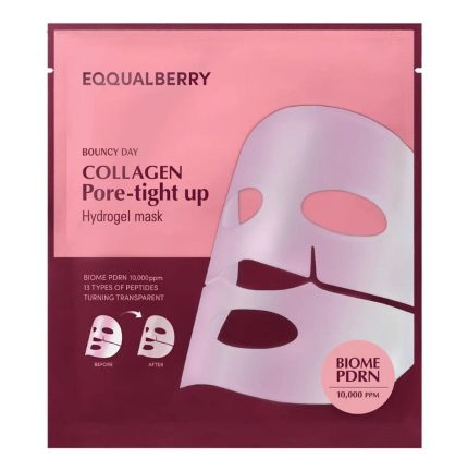 EQQUALBERRY - Collagen Pore-tight up Hydrogel Mask  - Masque gel  - sachet de 30 G